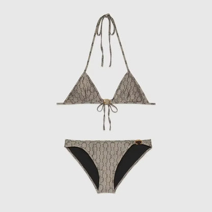 🍒Women's fashion bathing suits with cross back with in built bra one-piece swimsuit solid beachwear Sea Sure Swim Suits