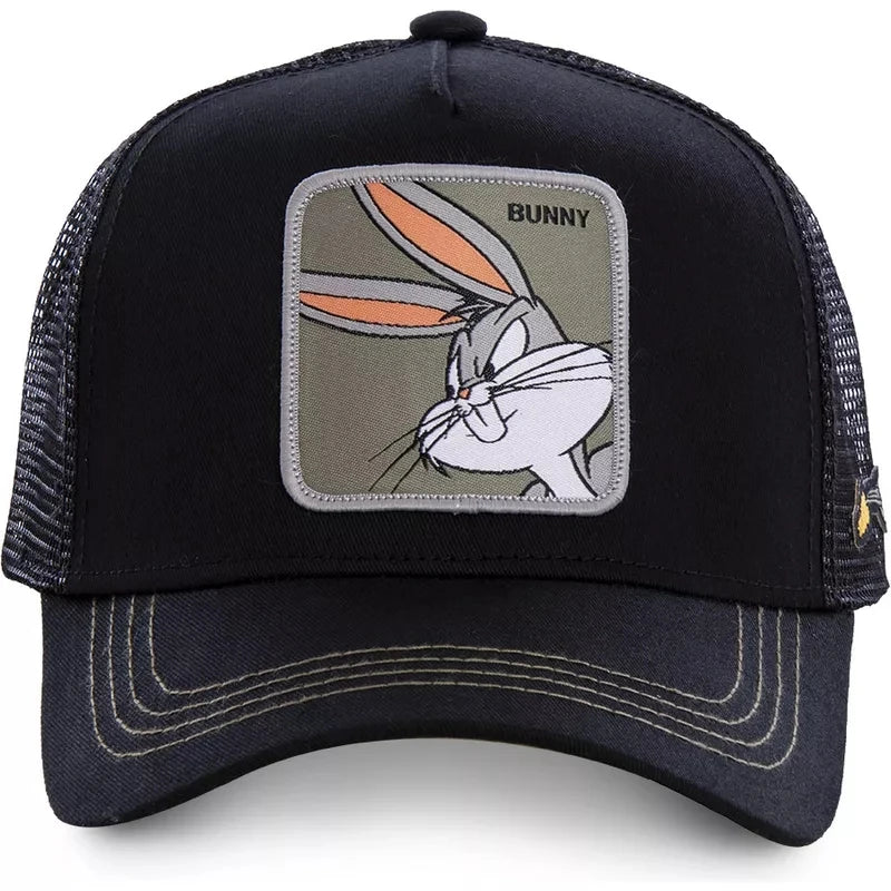 🍒High quality cotton baseball cap mesh back brand anime cartoon unisex hat hip hop trucker hat streetwearr caps