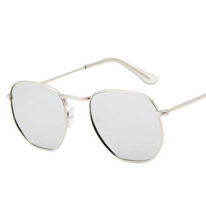 🍒Sunglasses mirror lens retro sun glasses luxury sunglasses vintage female black shades uv400 protection AC square frame glasses for women luxury vintage sun shades Colour Your Summer