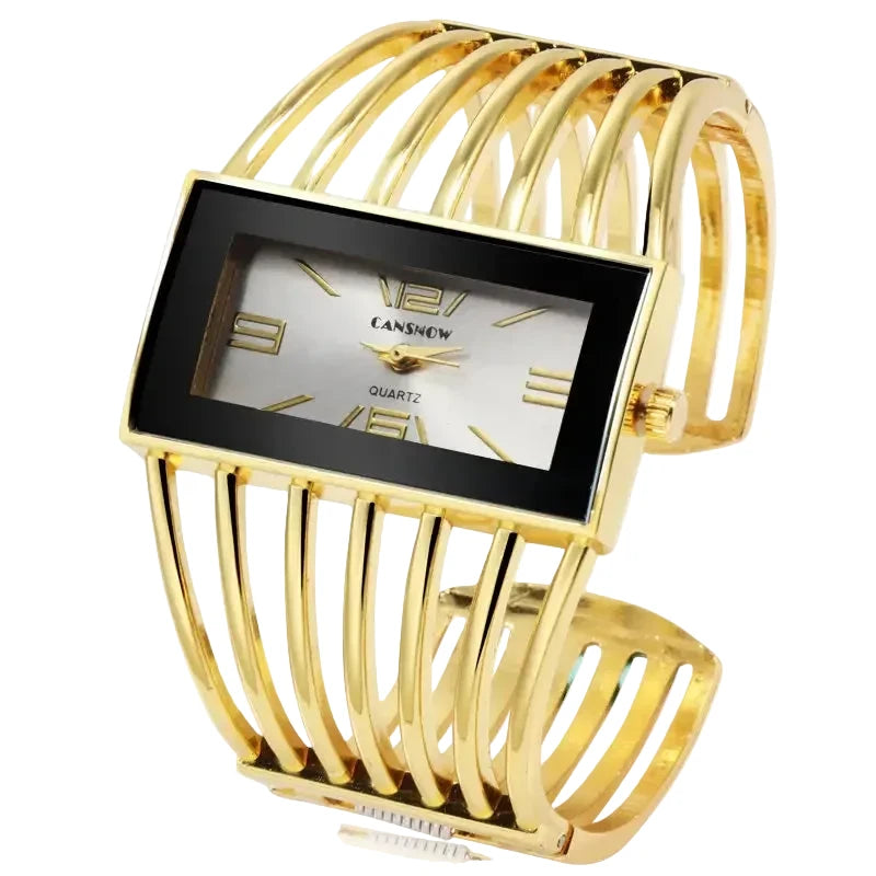 🍒Womens large face watch quality stainless steel luxury fashion rose gold bangle bracelet wristwatch for women dress ladies time piece female occasion jewellery accessory Watch This Bangle