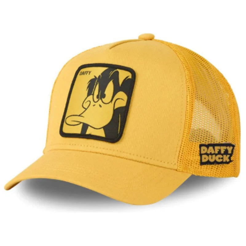 🍒High quality cotton baseball cap mesh back brand anime cartoon unisex hat hip hop trucker hat streetwearr caps