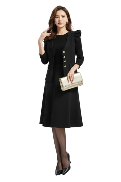 🍒Waist coat vest women black white female spring summer fashion female sleeveless jacket casual outerwear button down top You Will Be frilled With This
