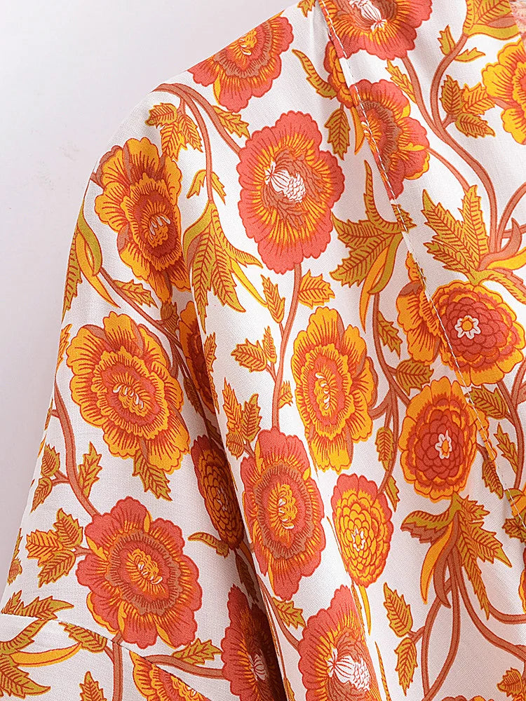 🍒Boho kimono vintage womens fashion short beach swimsuit robe floral clothing batwing sleeve top rayon bohemian bikini cover Ups Beachwear summer clothes Cool Cover