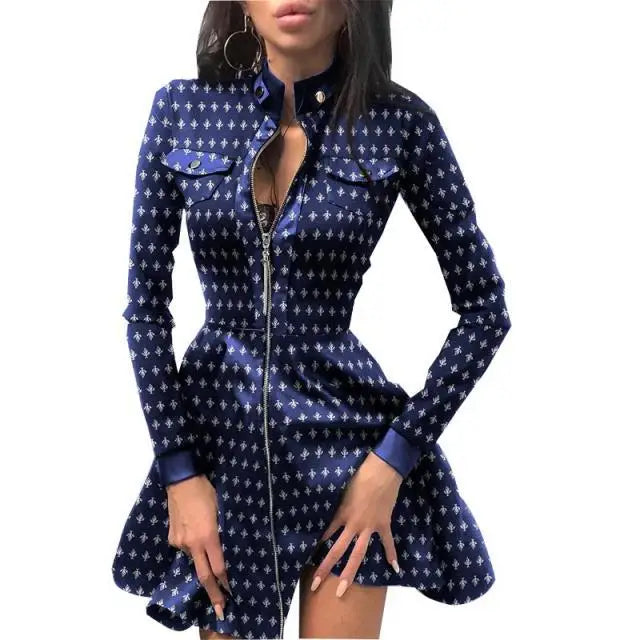 🍒Pu leerrok vir vroue kant gaas mou gemengde media mode partytjie rok mini elegante opstaande nek kraag a-lyn uitrusting Mooi Plaid Pu