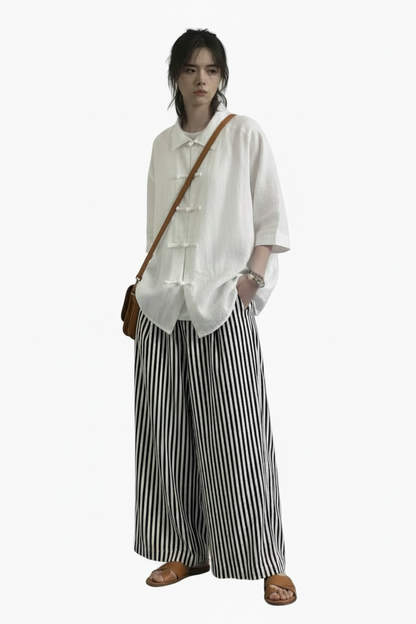 🍒Summer style blouse for women solid Y2k fashion oversized shirts womens single breasted smart casual clothing Tie -bow Trendy