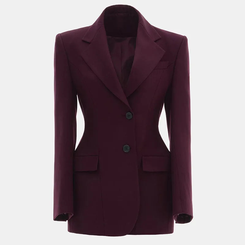 🍒Lapel blazer skirt set women smart casual clothing solid long sleeve single breasted jacket with pockets and matching solid a-line mini skirt party occasion outfit fashion wear