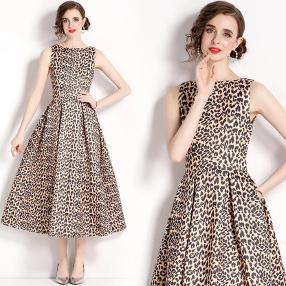 🍒Designer fashion dress floral print clothing vintage a line party wear outfit for women birthday dinner retro runway occasion wear  make ARRANGEMENTs for these FLOWERs