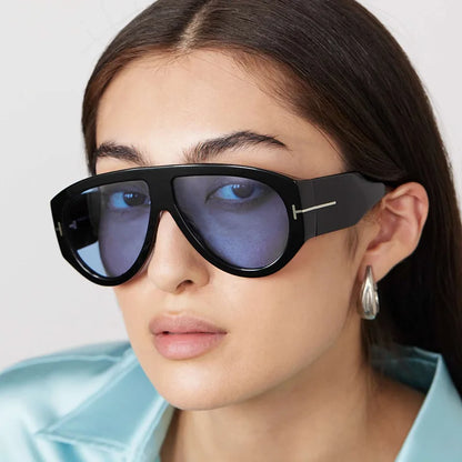 🍒European style sunglasses women pilot shape glasses shades stylish sunglass driving shades hiking eyewear unisex Rush For Your Retro