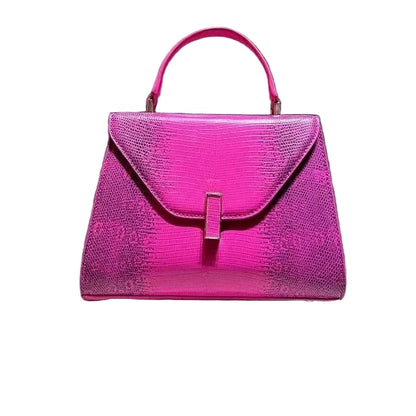 🍒Luxury designer bag brand-high quality genuine leather lizard-print handbag with metal feet single handle crossbody women's fashion accessories trend shoulder bag for occassions Look-At-Me Lizzardy Lovely