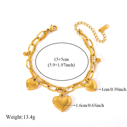 🍒Stainless steel star bracelet gold colour star charm moon starfish bracelet trendy wrist chain for women Jewellrey gifts  party accessories FISH Out This STAR