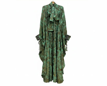 🍒Women's fashion maxi dress casual loose dress print female bohemian chic party a-line outfit for evening party occasion wear clothing Relaxed Retro Ruffle