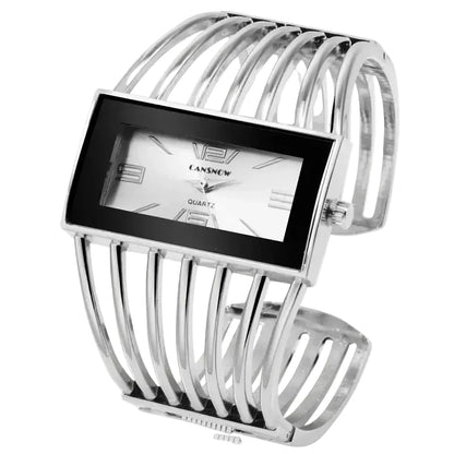 🍒Womens large face watch quality stainless steel luxury fashion rose gold bangle bracelet wristwatch for women dress ladies time piece female occasion jewellery accessory Watch This Bangle