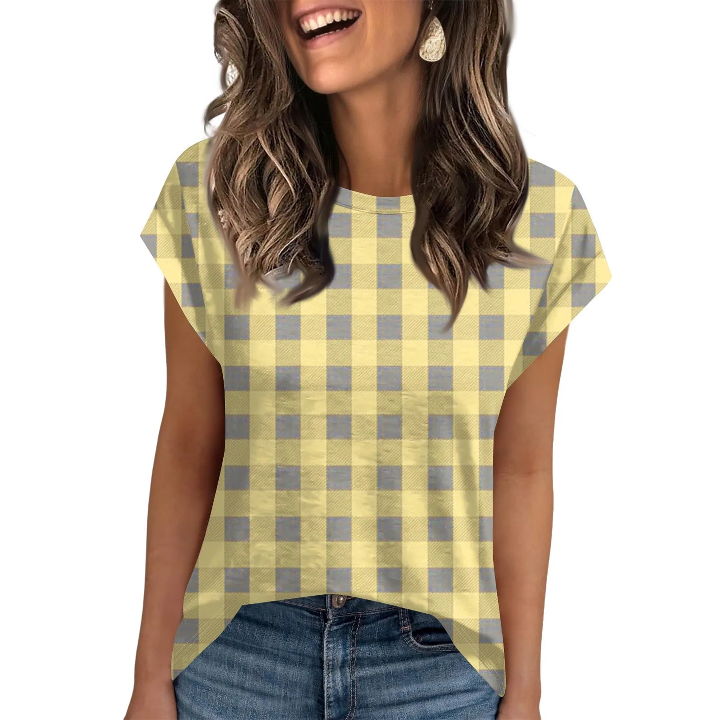 🍒Dames somer tops kortmou gestreepte oefen t-hemp om onder baadjie te dra mode nuwerwetse klere
