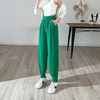 🍒Potloodbroeke vroue harembroeke hoë kwaliteit nuwerwetse klere sjiek en elegant oorspronklike G 90's slim gemaklike mode Skryf Hierdie Potlood Op Jou Lys