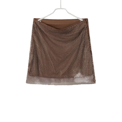 🍒Strapless vest top plus mini skirt sets womens pleated backless sleeveless tops short a-line skirts occasion party wear