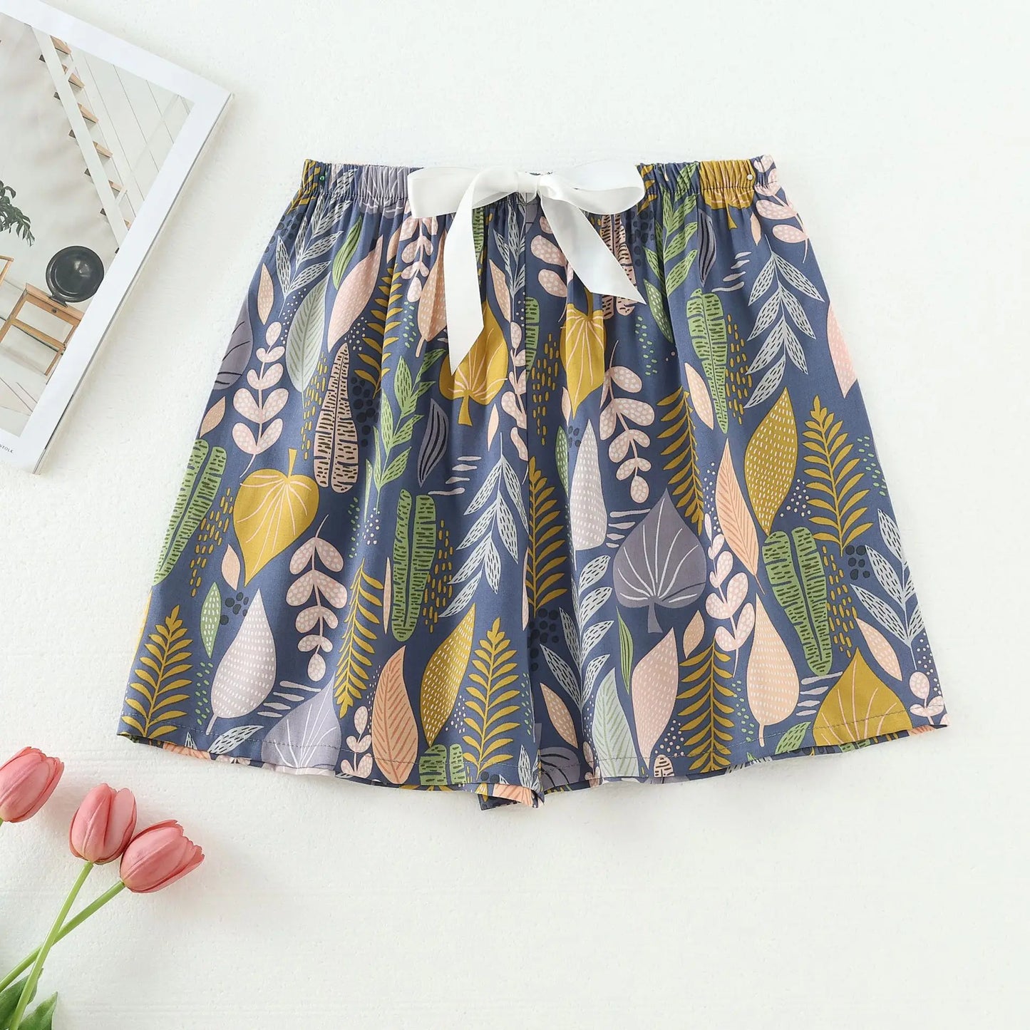 🍒Moue nagrok vir Vroue, asemende viskosekatoen-camisole-nagrok, bloemryke nagrok, huisdrag, somerdrag, vakansiedrag, nagdrag, Vars Blommepatrone