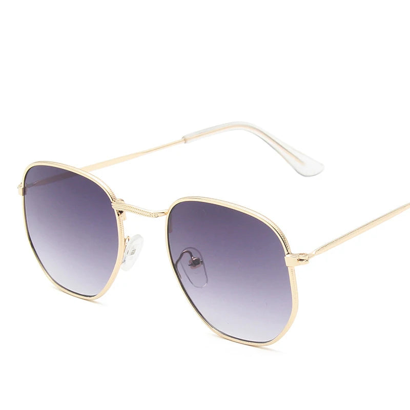🍒Sunglasses mirror lens retro sun glasses luxury sunglasses vintage female black shades uv400 protection AC square frame glasses for women luxury vintage sun shades Colour Your Summer