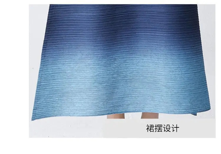 🍒女装高端连衣裙 无袖宽松长款 渐变色时尚无袖宽松长裙 派对场合服饰 渐变之美