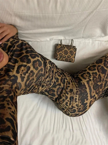 🍒Rooi gestreepte lang rok dames noupassende skilpadnek sebraprint maasuitrusting klubdrag partytjie geleentheidsdrag klere                       Catwalk Your Tiger
