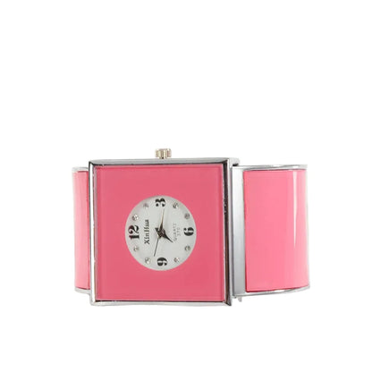 🍒Bangle watch for women casual simple dial stainless steel jewellery wristwatch charming bracelet smart casual quartz watches  Get Watched