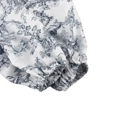 🍒Printed mini dress long sleeve clothes for hot weather o-neck outfit a line flare short china print smart casual female clothes fashion beach party wear holiday wear  Drink Cocktails In Your China