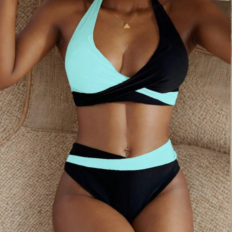🍒 Bikini's vir vroue se swemdrag vroulike swemklere strandklere swemklere Brasiliaanse bikini-stel swembad swemmers Swemdrag Hulle Styl