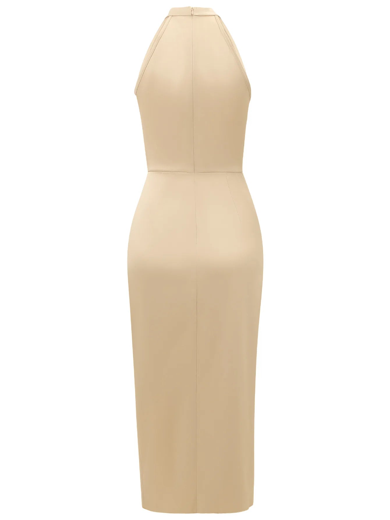 🍒Women's halter evening dresses party fashion clothing elegant long outfit occasion wear midi Be Seen In Emerald Envy Green Or Red Instead…