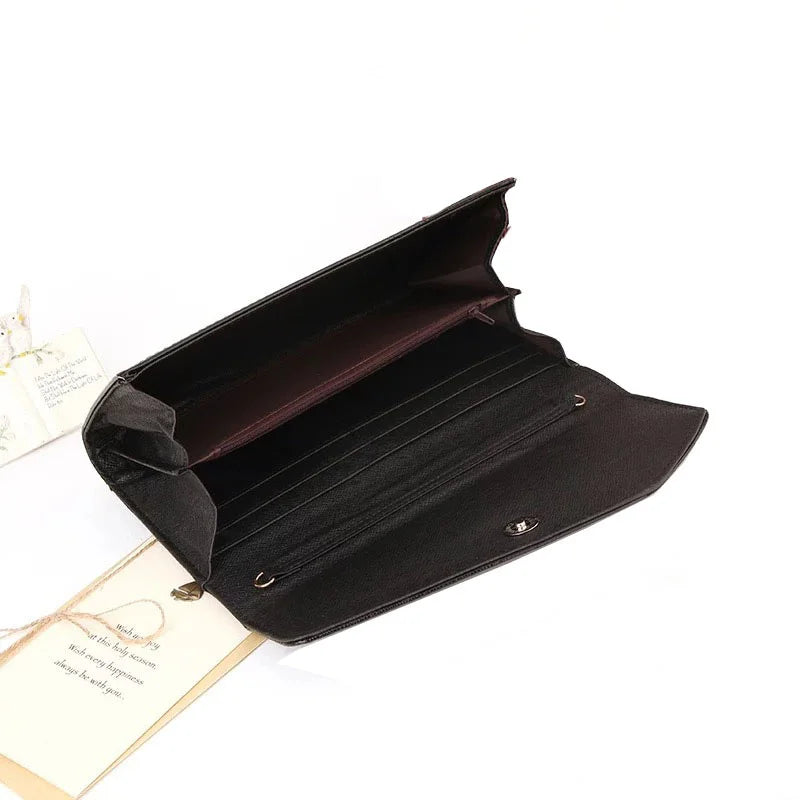 🍒Europe and america trendy clutch bags for women,designer fashion crocodile pattern under arm black envelope hand bag female large capacity bag Metalic gold available occasion clutch Cool Croco Clutch,Clickety Click Quick