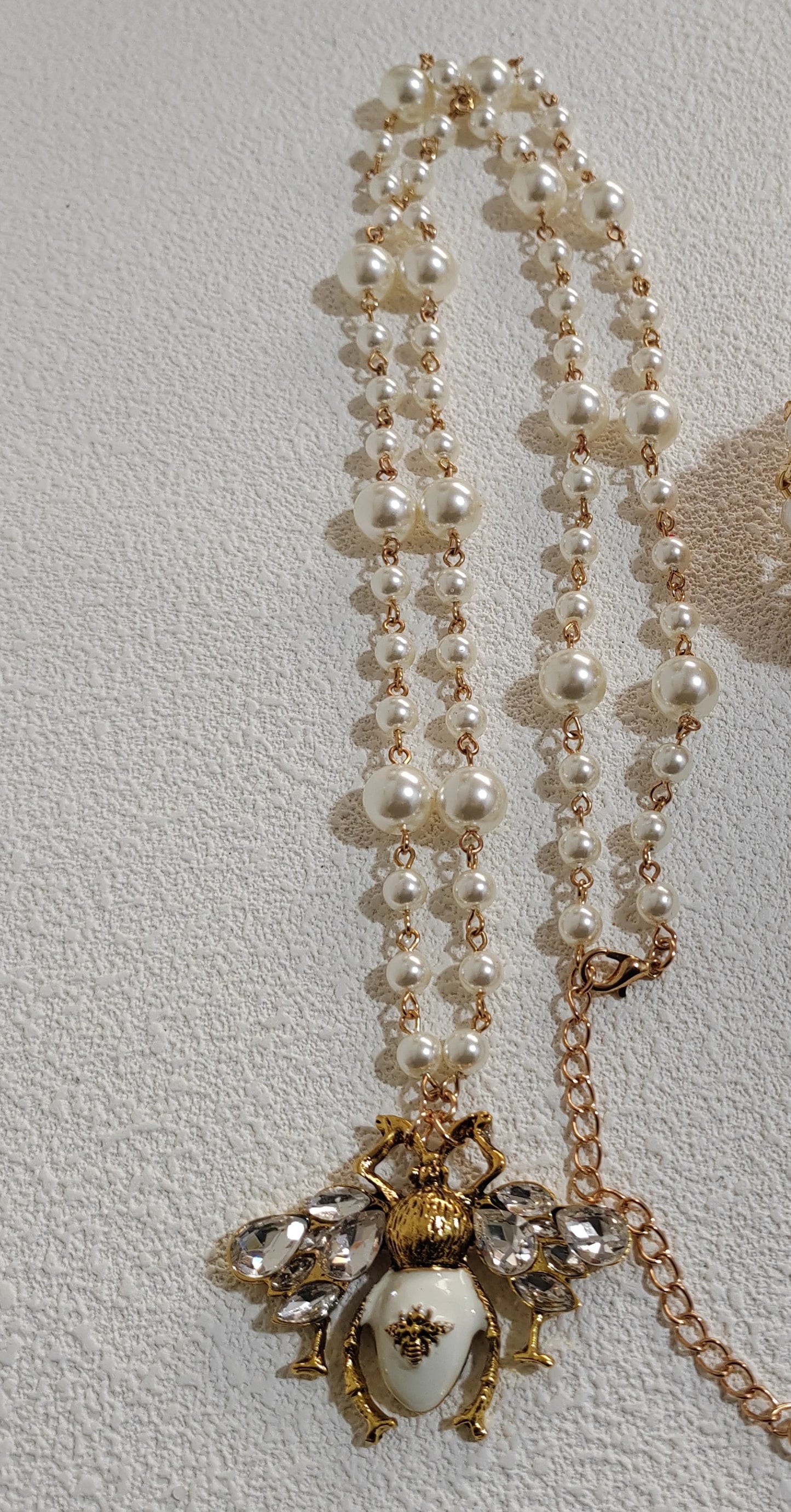 🍒Rekbare pêrelarmband vir vroue, verstelbare kristalby-armband, krale, partytjiejuwele vir geleenthede, geskenk, slim-informele bykomstighede, "Nice To Bee ' Wear"